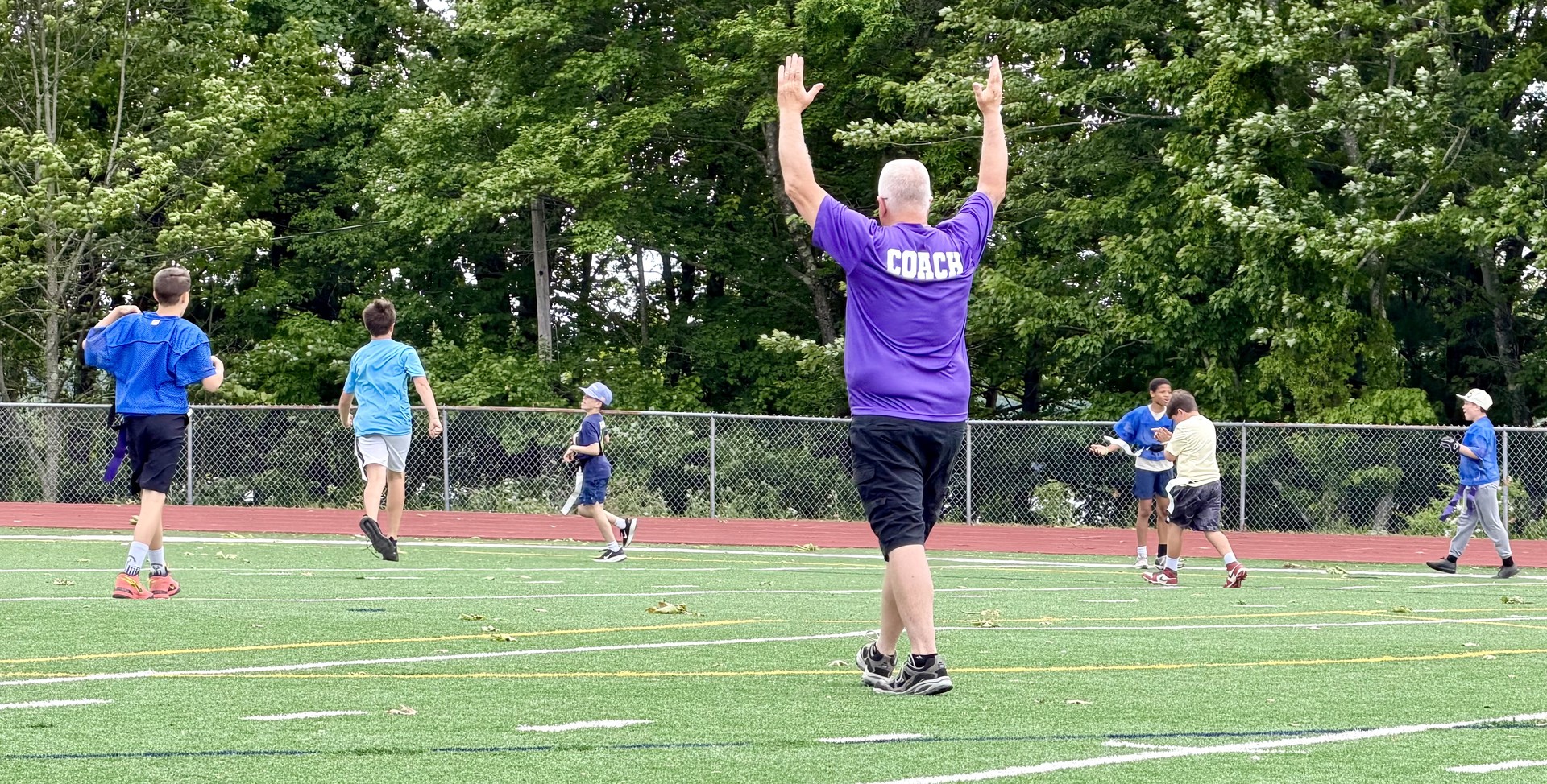 Flag football camp